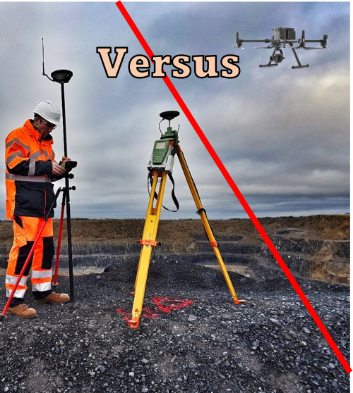 Image for Traditional Surveying and Drone Surveying