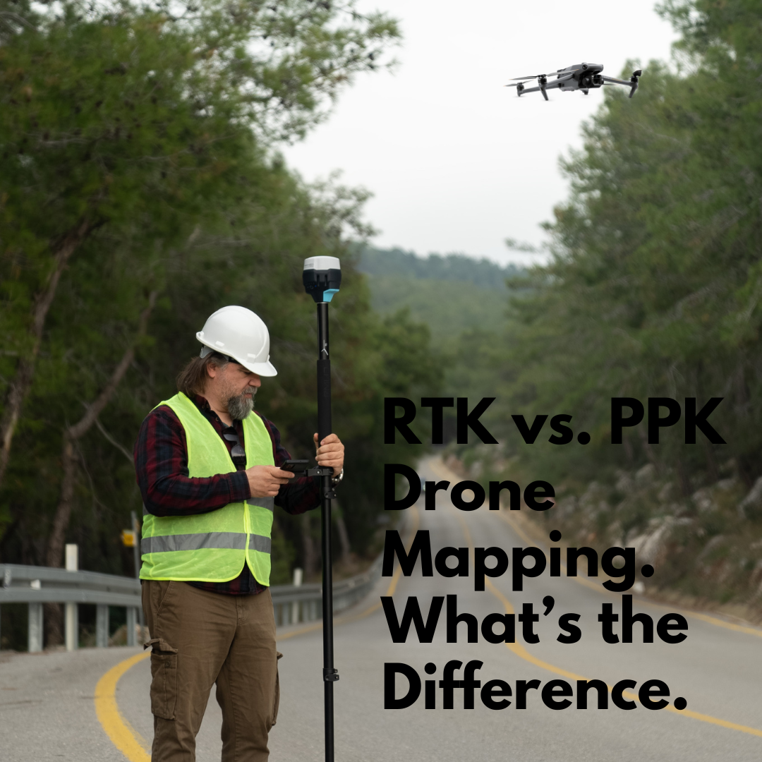 Image for RTK vs. PPK Drone Mapping. What’s the Difference.