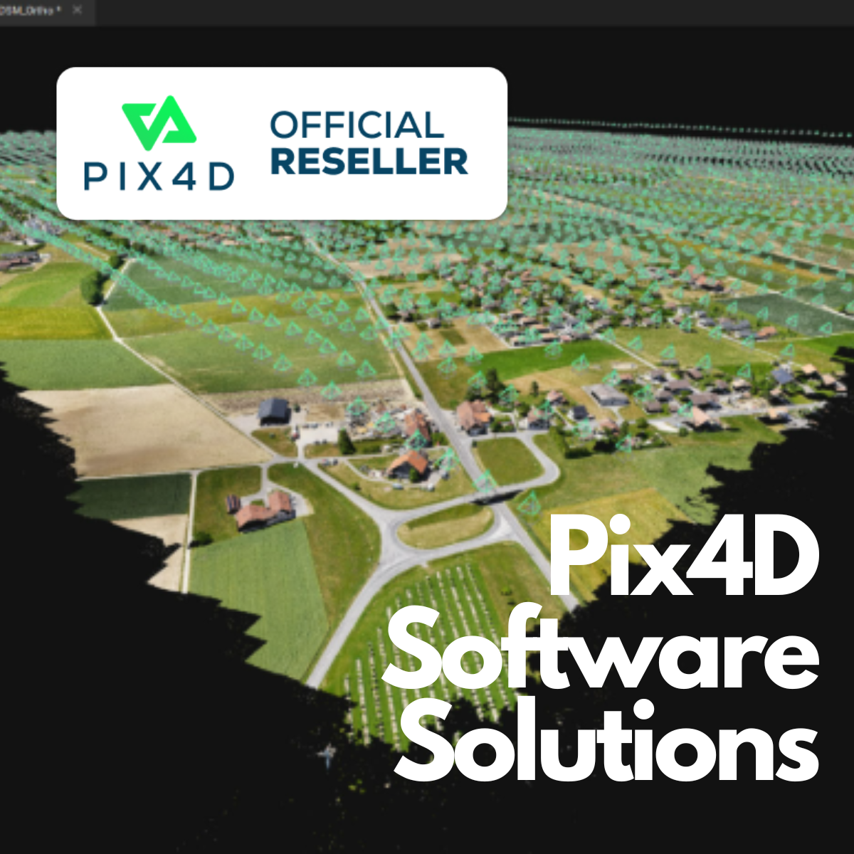 Image for Pix4D Software Solutions: Unlocking the Power of Mapping, Reality Capture, and Surveying.